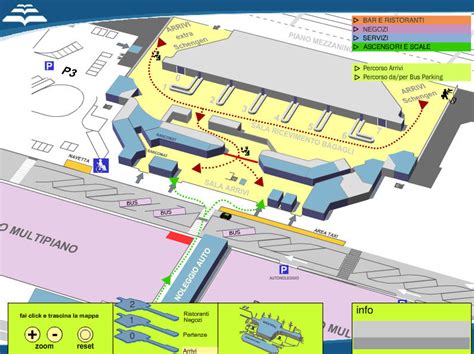torino airport map